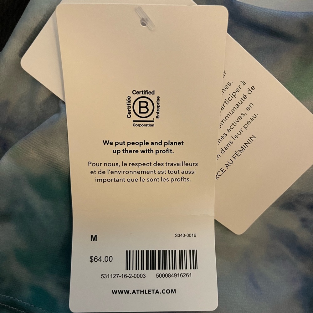 NWT Athleta Conscious Crop Tank - Picture 7 of 7